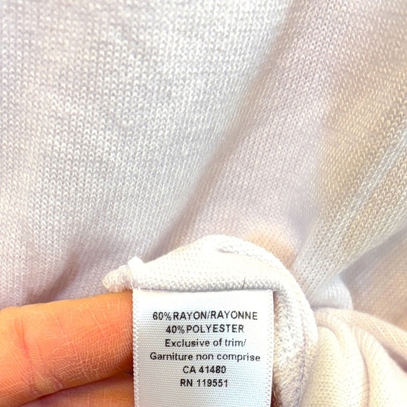 Gentle Fawn White Short Sleeve Tee - Picture 4 of 4